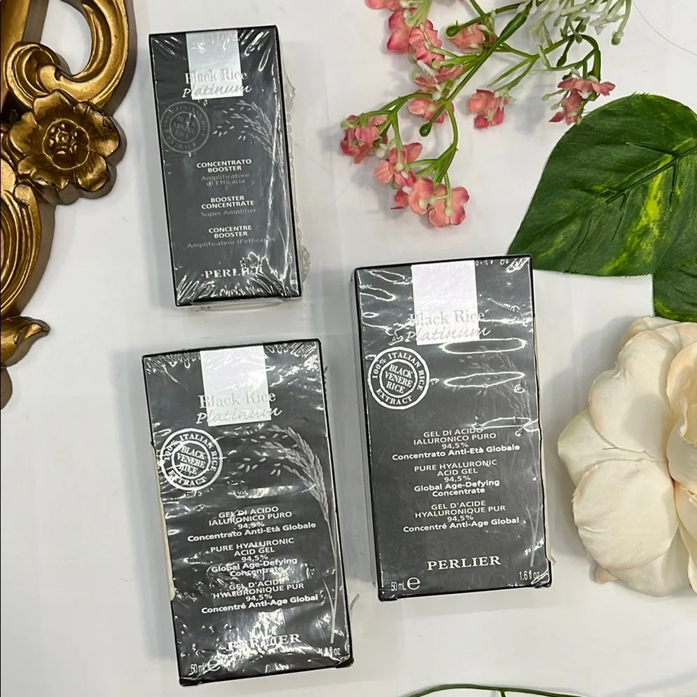 NEW Perlier Black Rice Hyaluronic Acid Bundle
